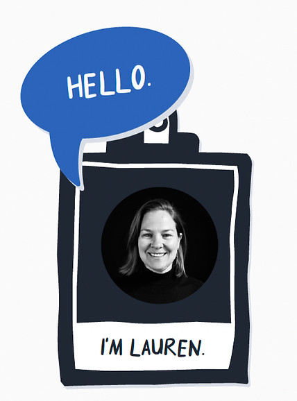 Illustration of access pass for Lauren Alcantara, founder of Bright Sharp