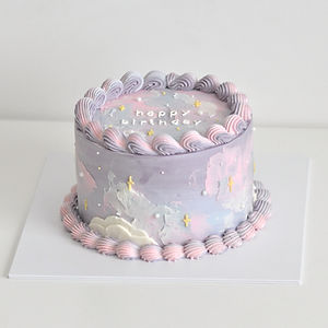 Dreamy sky cake