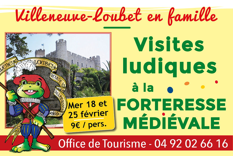 ⛪️ VISITE FAMILLE À LA FORTERESSE MÉDIÉVALE - MERCREDI 18 FÉVRIER DE 10H À 11H30 ⛪️