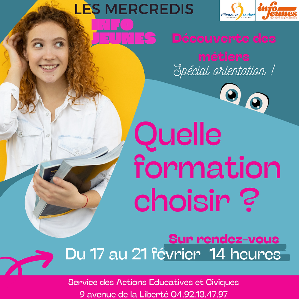 🎯 ATELIER SPÉCIAL ORIENTATION : FAITES LE BON CHOIX !