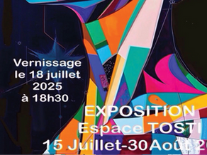 🎨 EXPOSITION MURMURES ARTISTIQUES À VILLENEUVE LOUBET 🎨