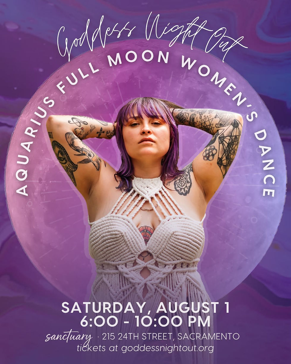 Goddess Night Out • Aquarius Full Moon Women's Dance