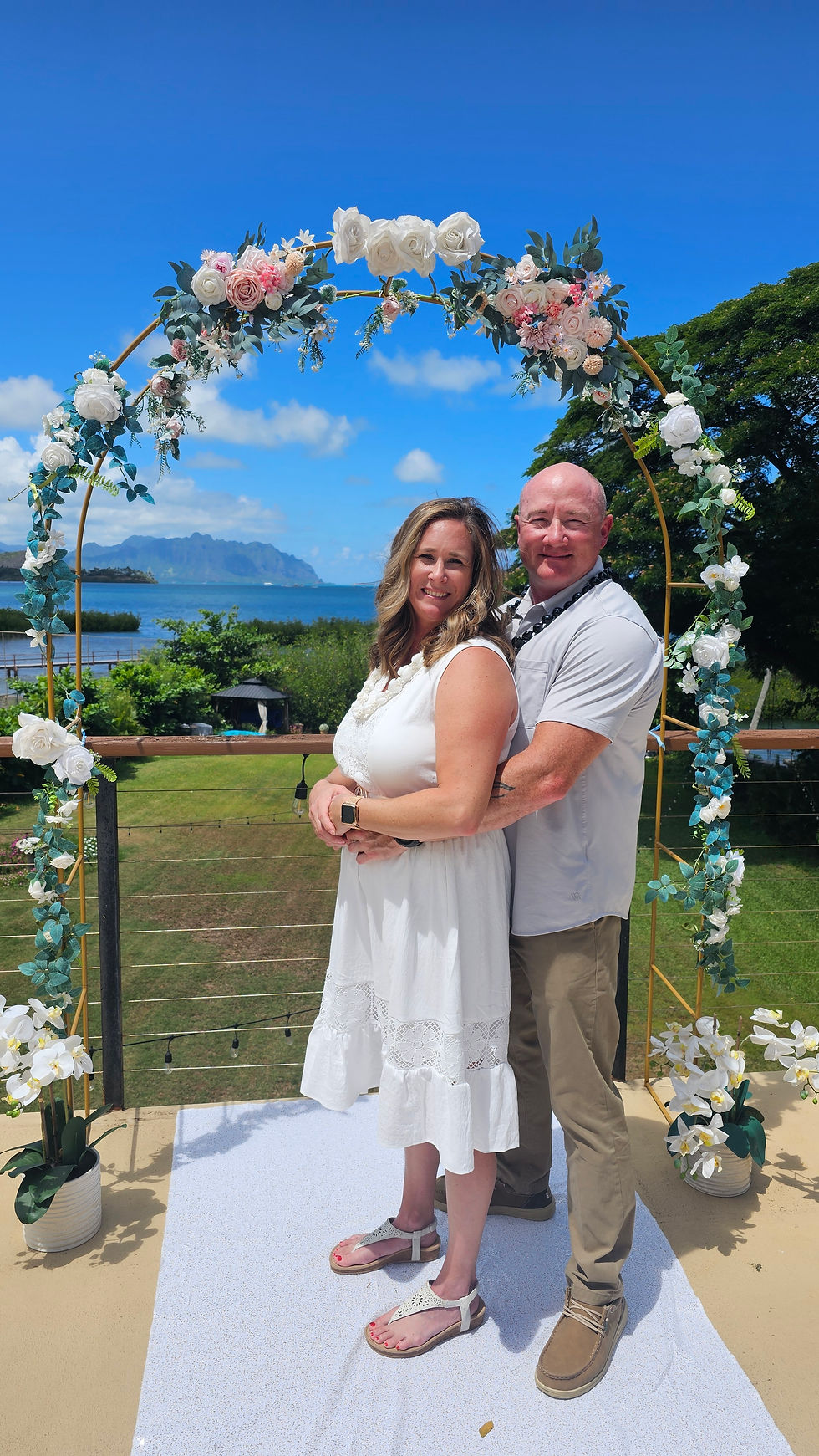 Congratulations to Waylon and Sarah, who renewed their vows after 24 years of marriage