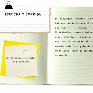 Escucha: ¿corazón o cabeza… está bien dicho?
