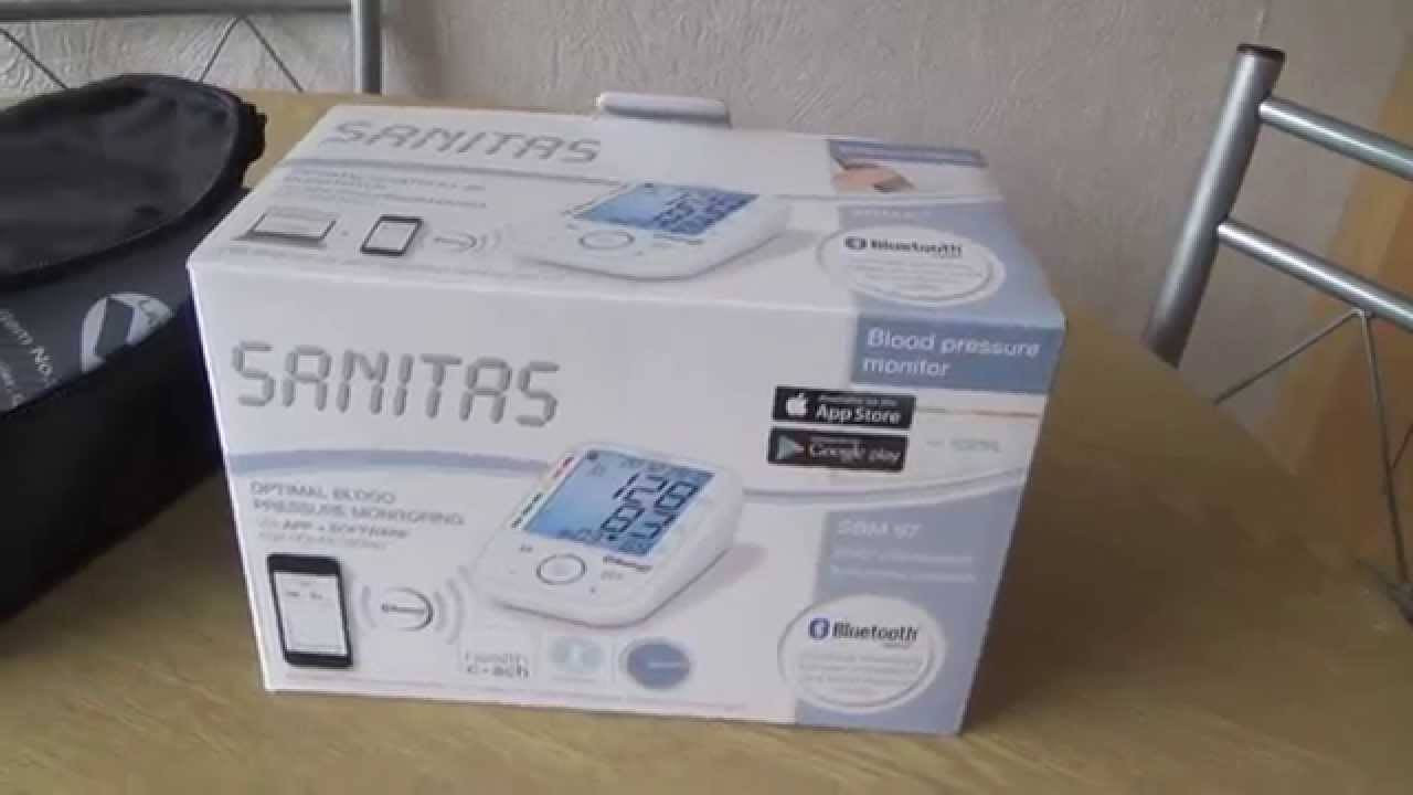 SANITAS VOICE FUNCTION DIGITAL B.P MONITOR