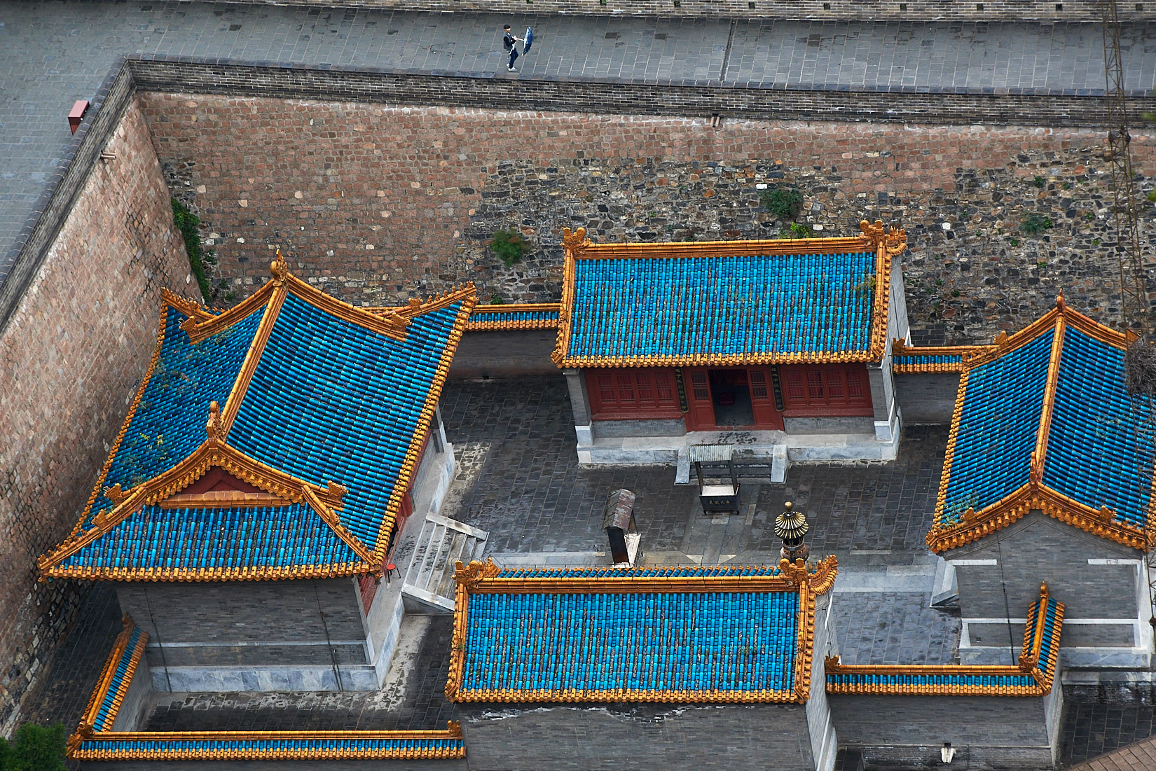 Mann mit Schirm | Peking