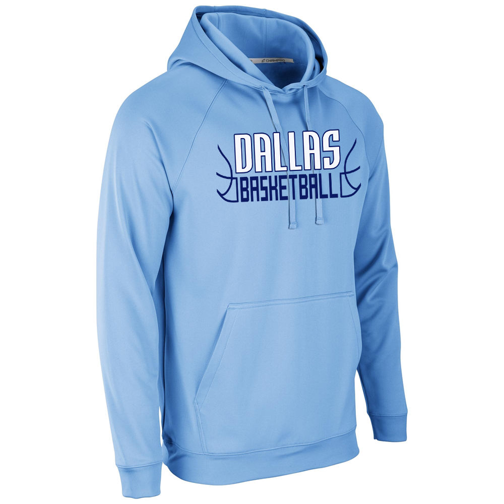 Dallas Basketball Drifit or Cotton Hooded Sweatshirt