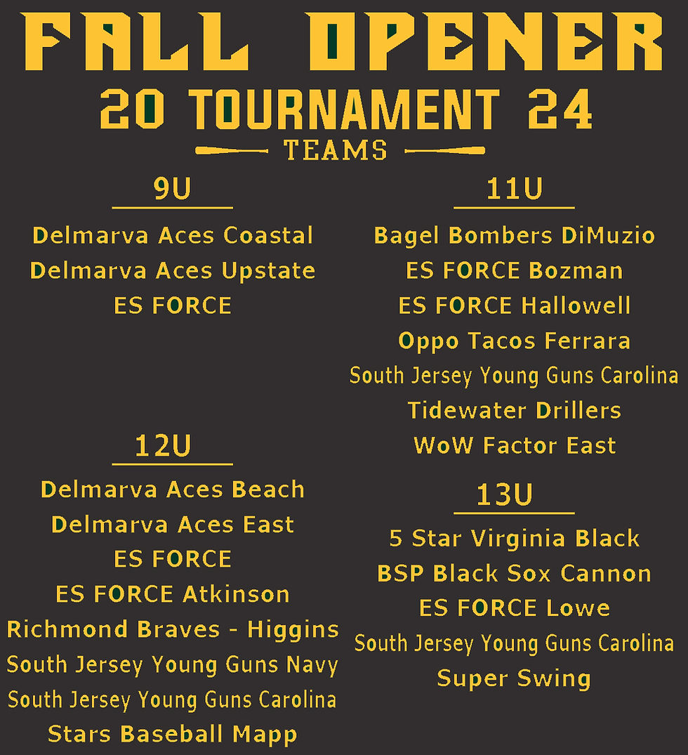 Thumbnail: ESTB Fall Opener Tournament