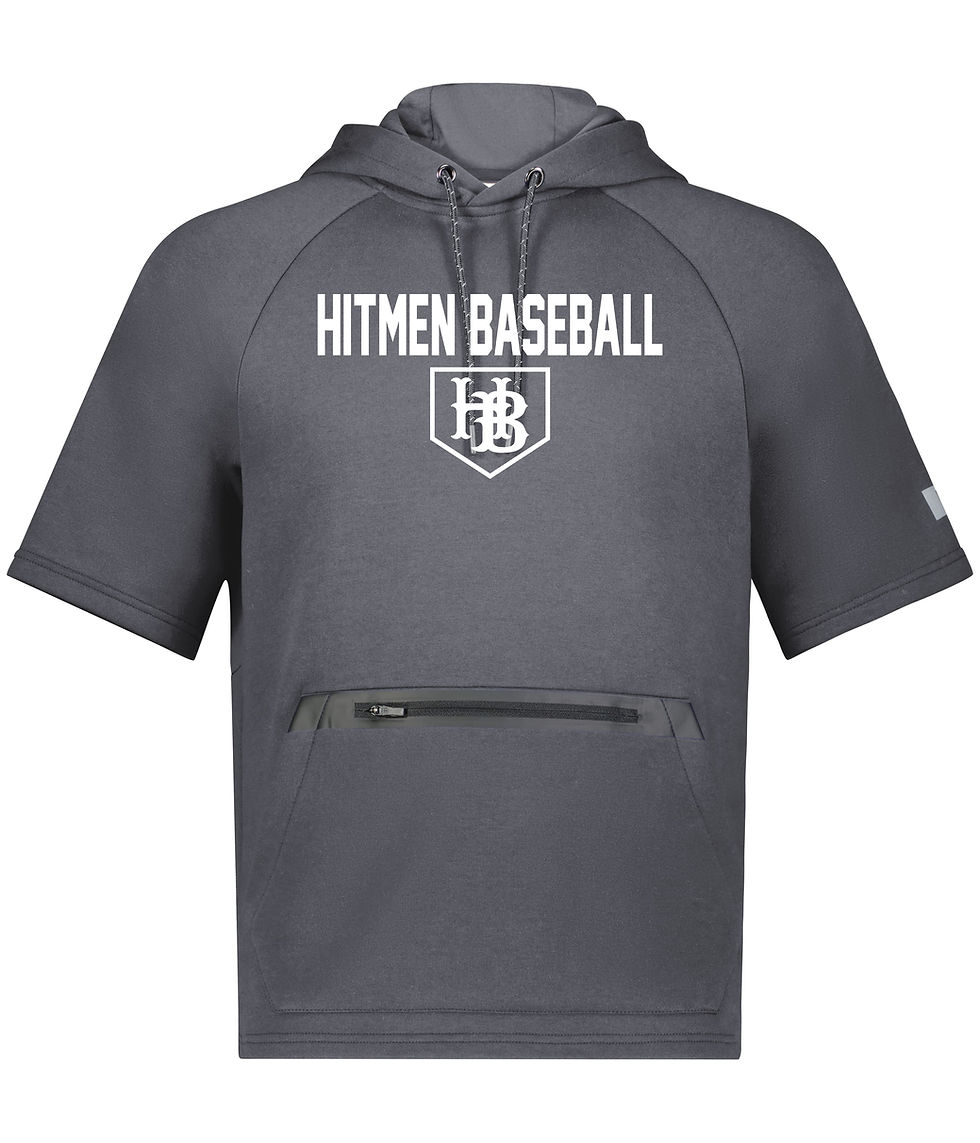 Thumbnail: Hitmen Retro Russell LEGEND SHORT SLEEVE TECH FLEECE HOODIE