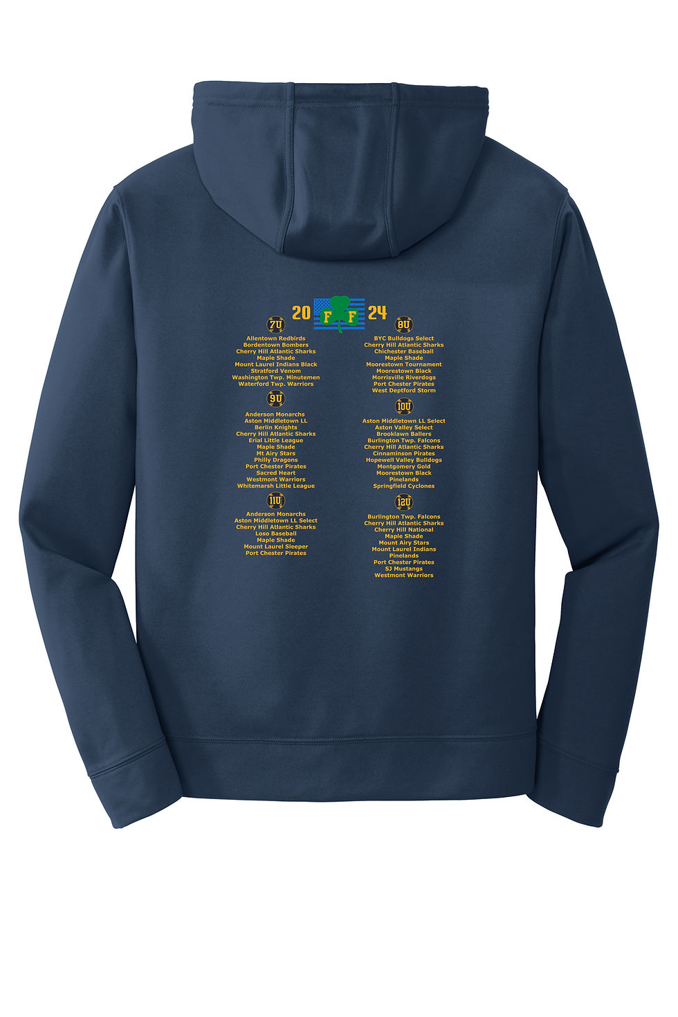 Thumbnail: Franny Friel 2024 Tournament Drifit or Cotton Hoodie