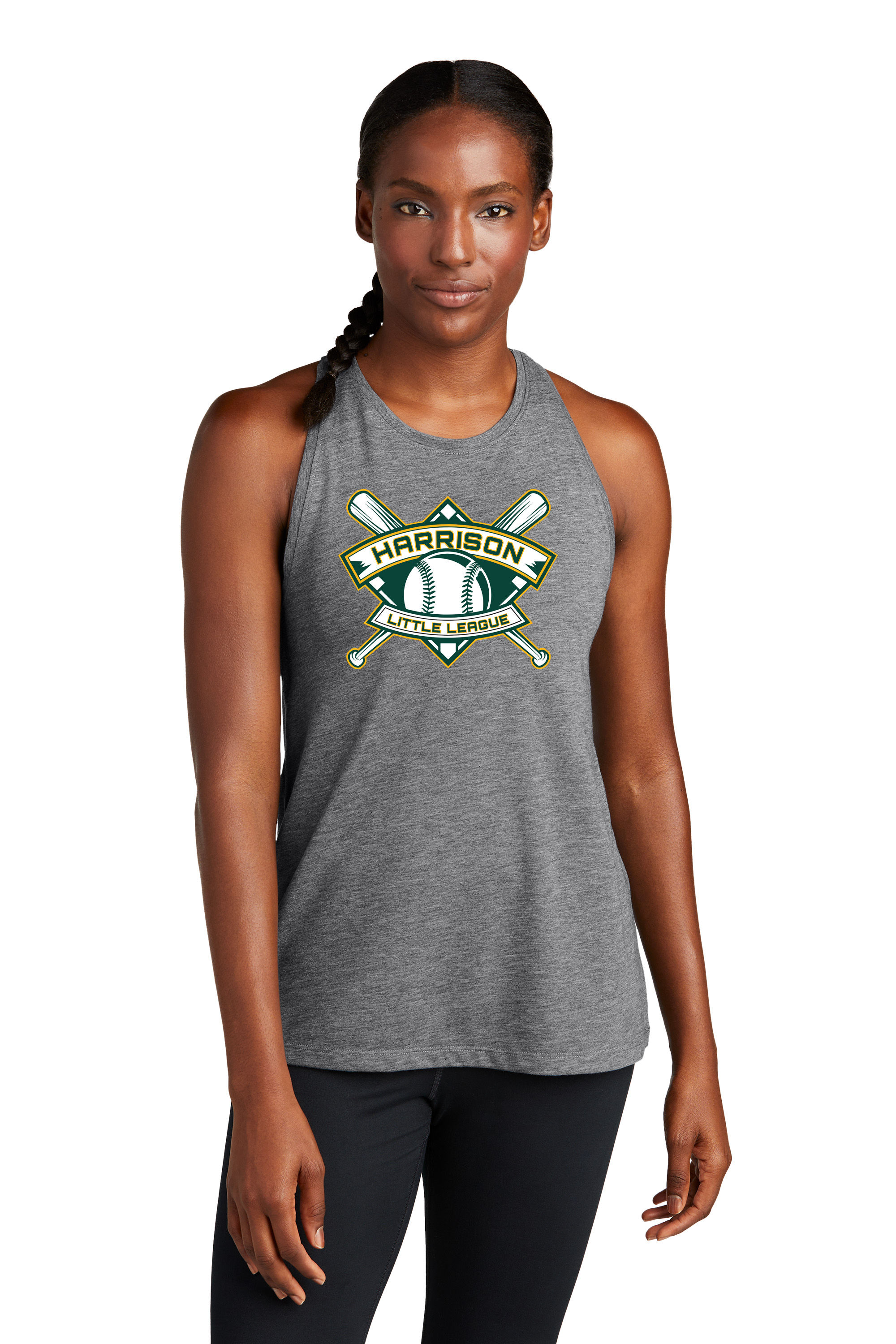 Harrison  Little League Sport-Tek® Ladies PosiCharge® Tri-Blend Wicking Tank