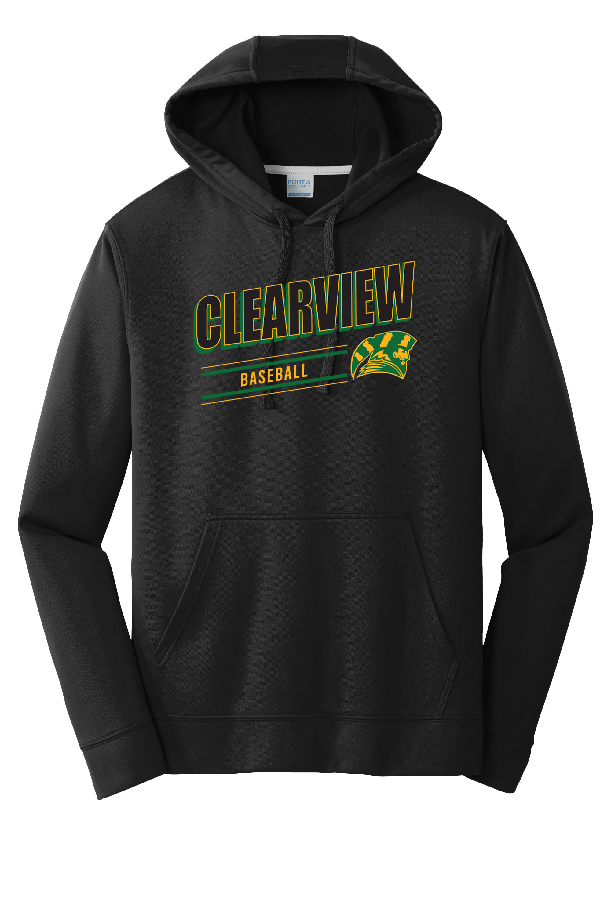 Clearview Pioneers Baseball(plate design) Cotton or Drifit Hoodie