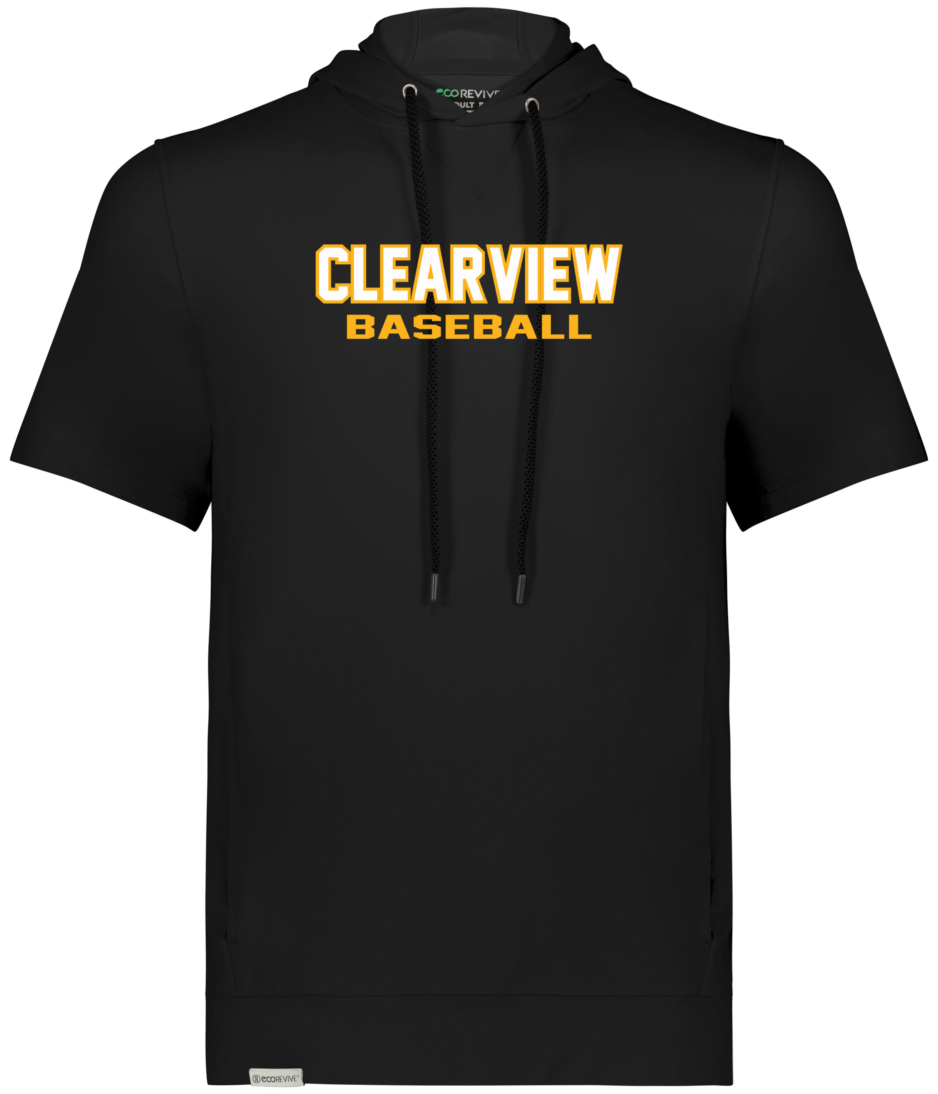 Clearview Baseball Ventura Soft Knit Short Sleeve Hoodie