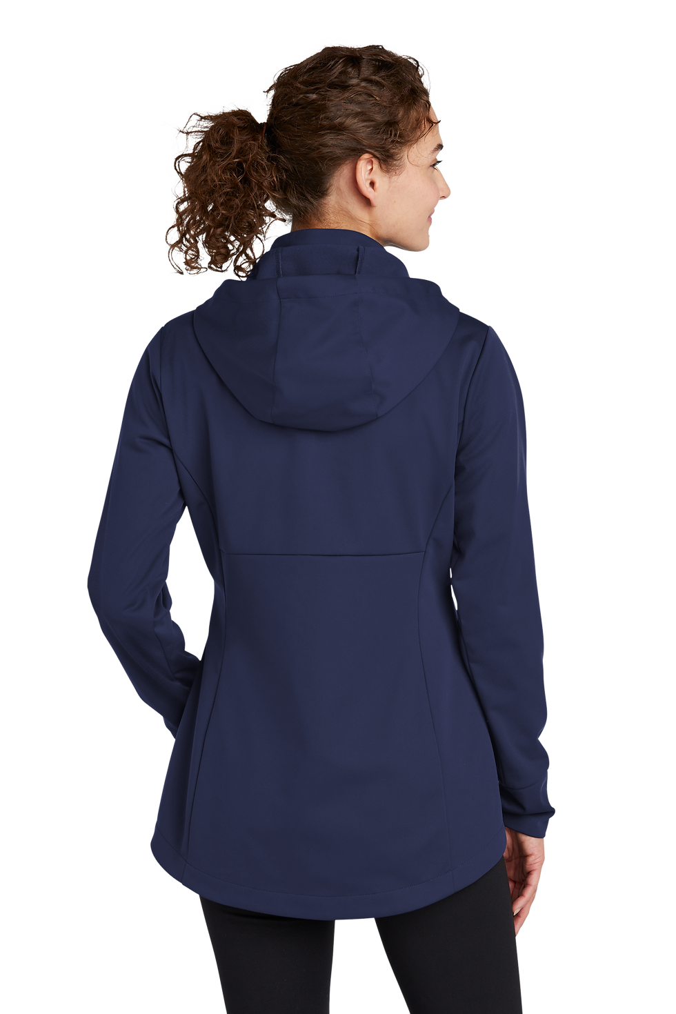 Thumbnail: Brooklawn Sport-Tek® Ladies Hooded Soft Shell Jacket
