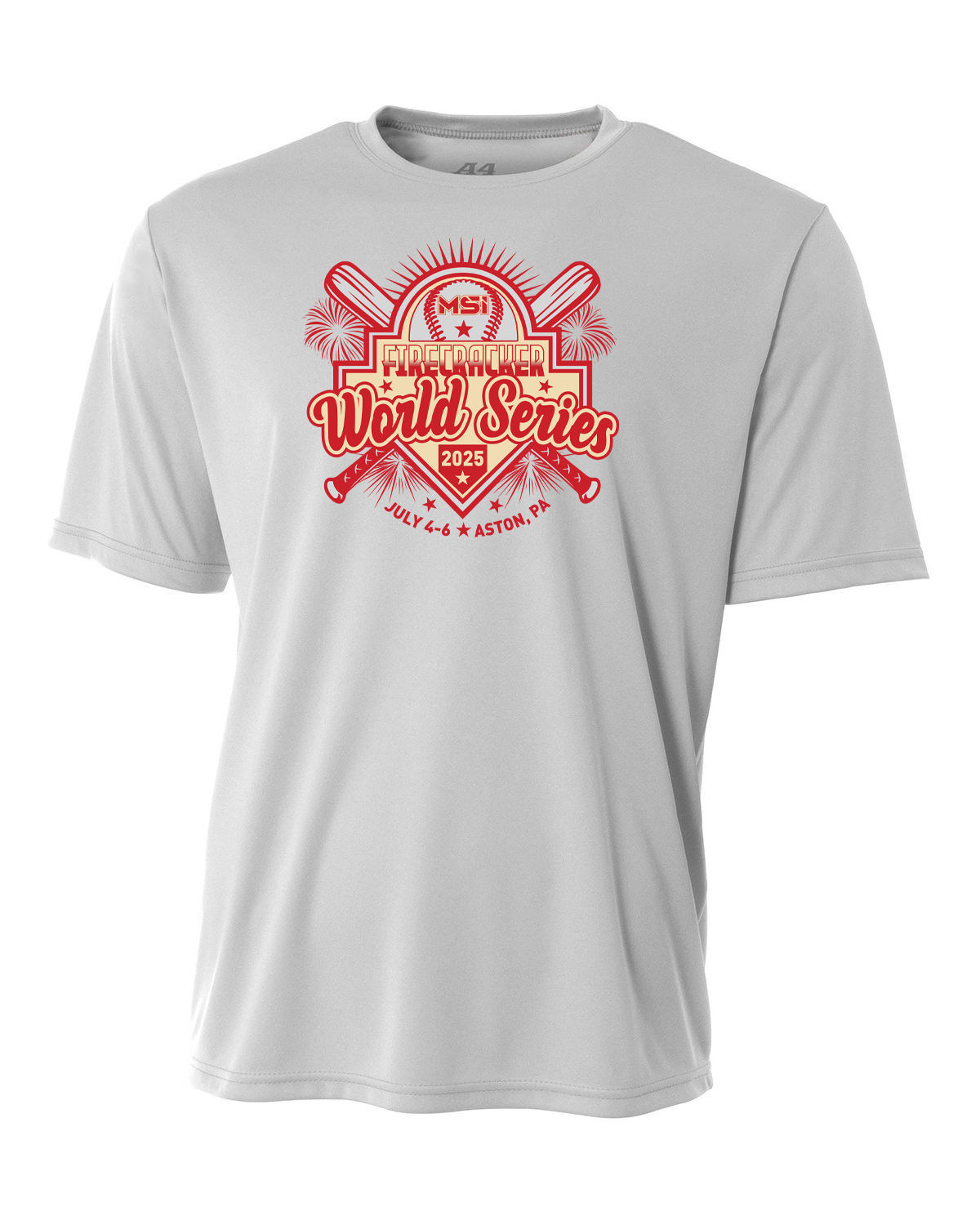 MSI Firecracker World Series Tournament T-Shirt