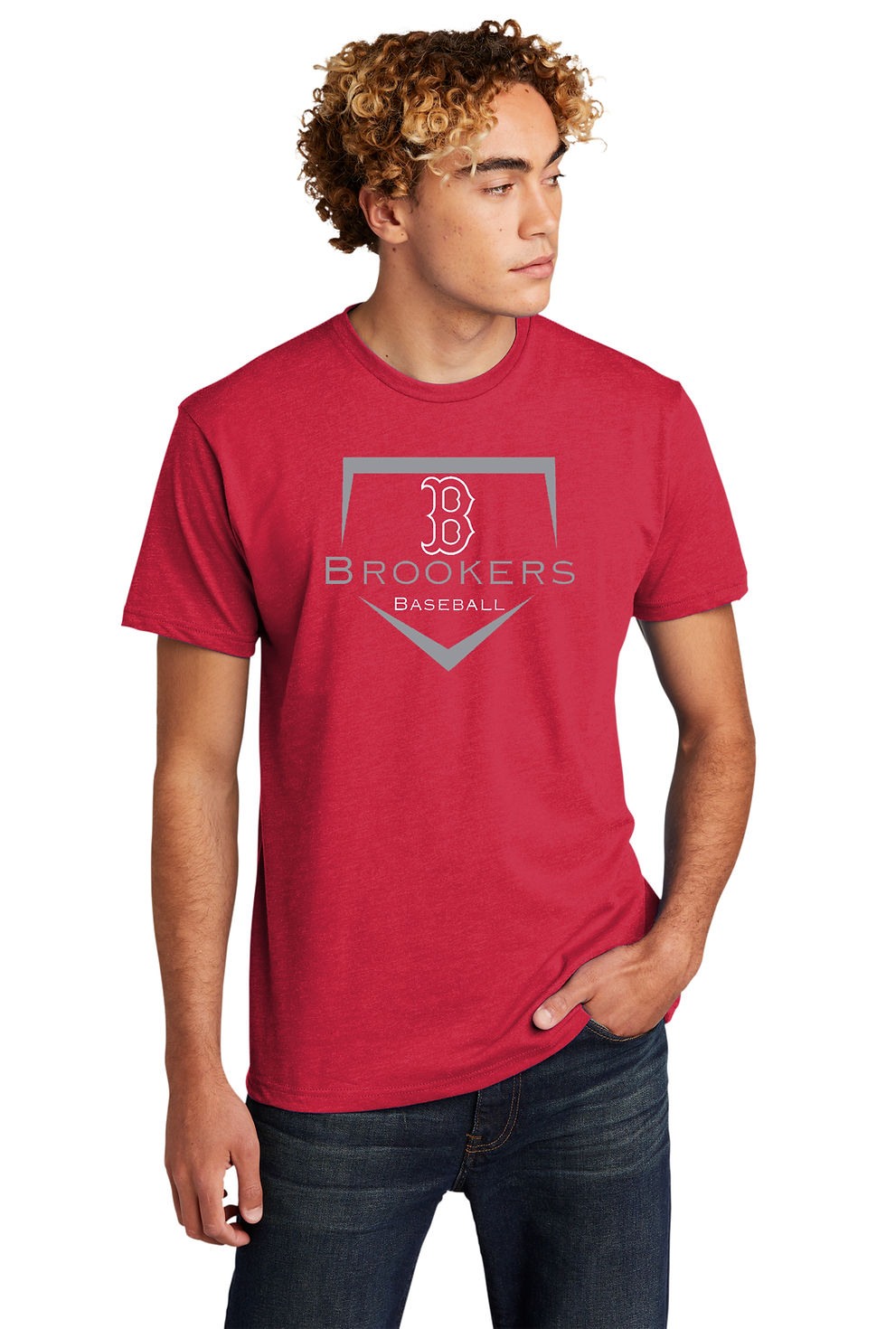Thumbnail: Brooklawn Next Level Apparel® Unisex Tri-Blend Tee