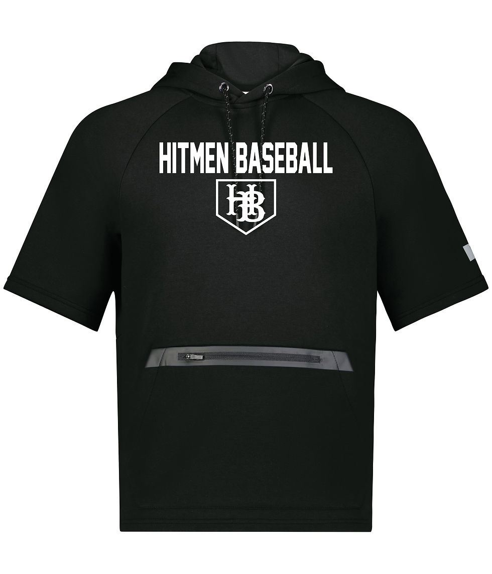 Thumbnail: Hitmen Retro Russell LEGEND SHORT SLEEVE TECH FLEECE HOODIE