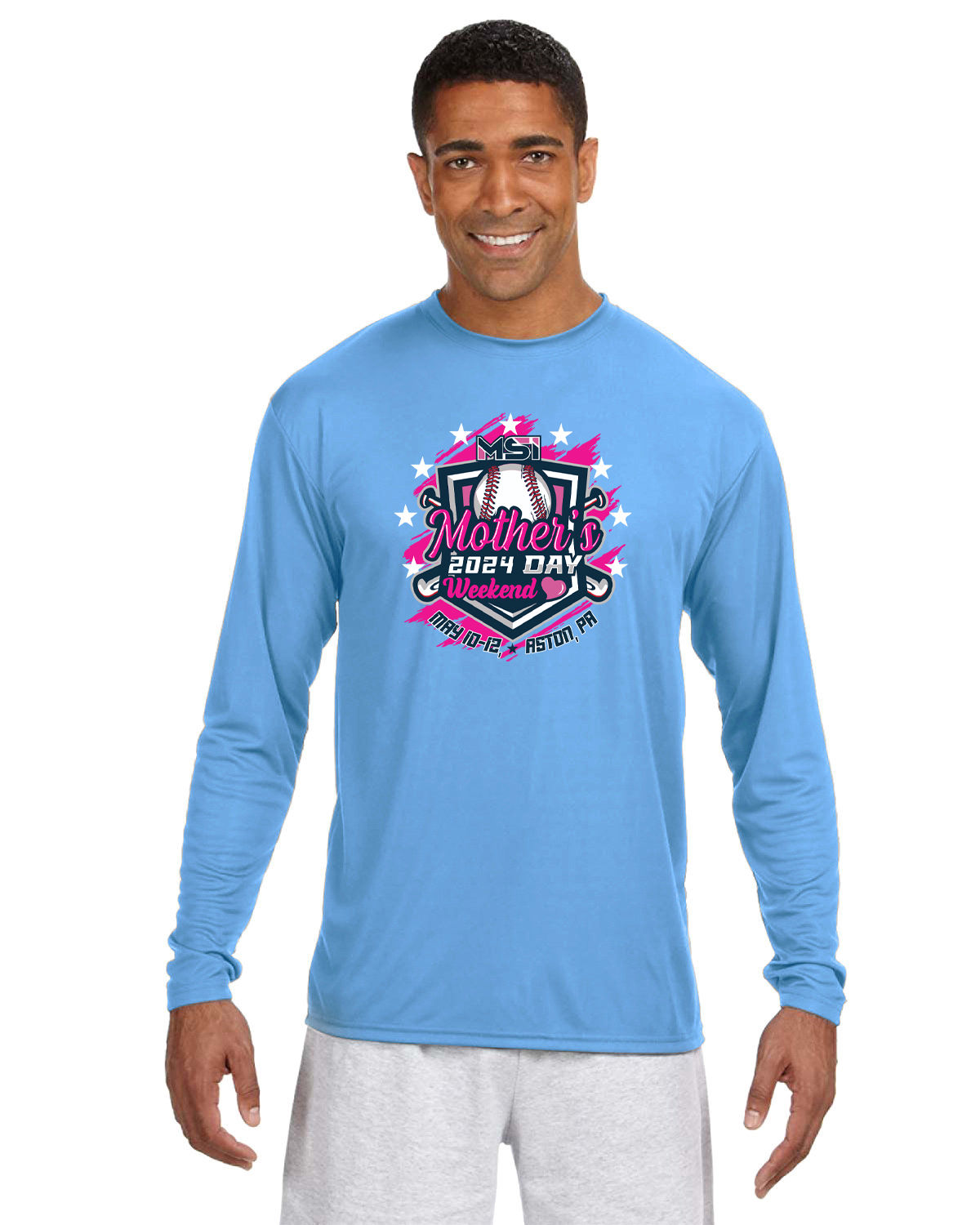 MSI Mother's Day Weekend Tournament Drifit or Cotton Long Sleeve T