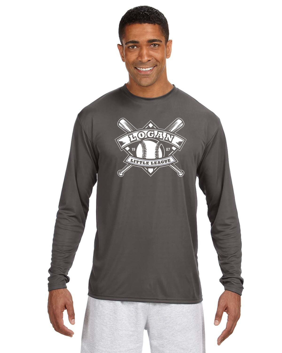 Logan Little League Drifit or Cotton Long Sleeve T