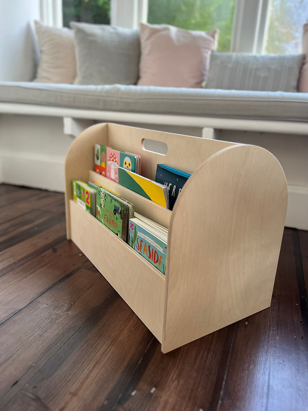 Elsa - Montessori Portable Library Bookcase | Bear Wood Furniture