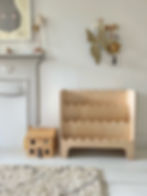Thumbnail: Montessori Children's Bookcase (Scallop)