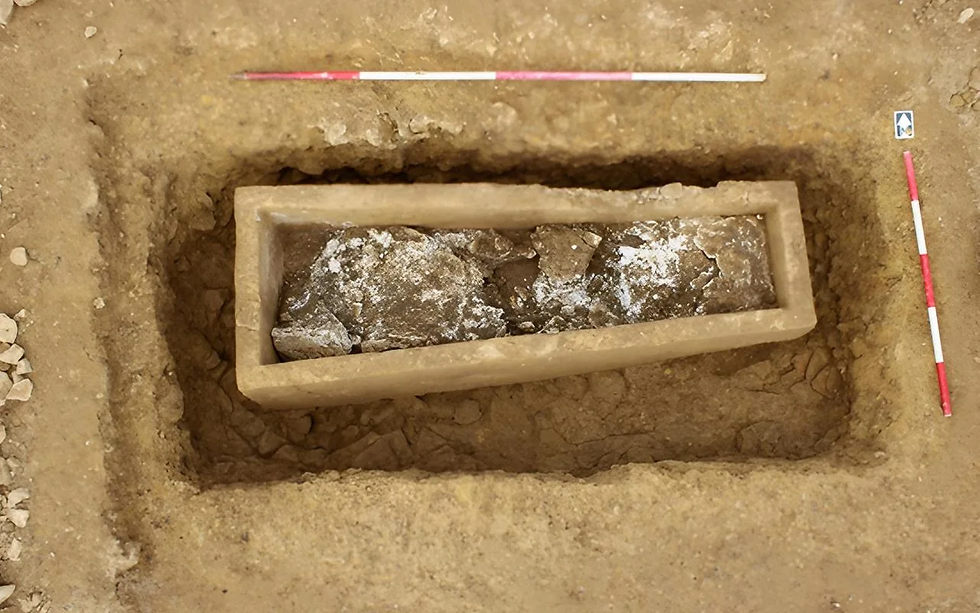 Roman stone coffin unearthed during roadworks in UK by archaeology magazine