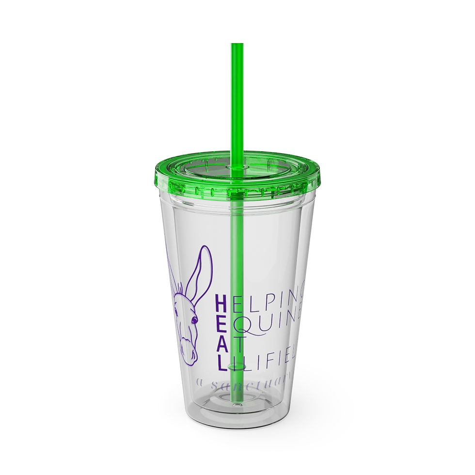Thumbnail: Sunsplash Tumbler with Straw, 16oz