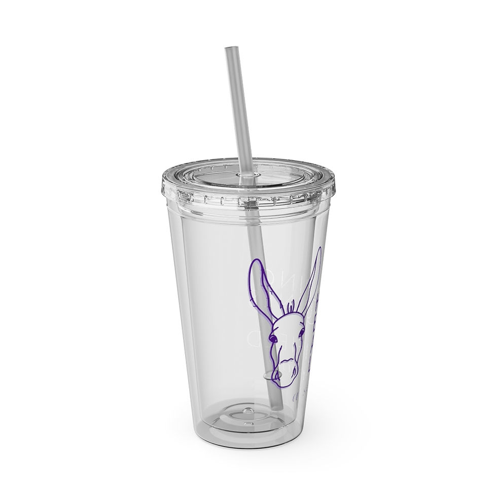 Thumbnail: Sunsplash Tumbler with Straw, 16oz