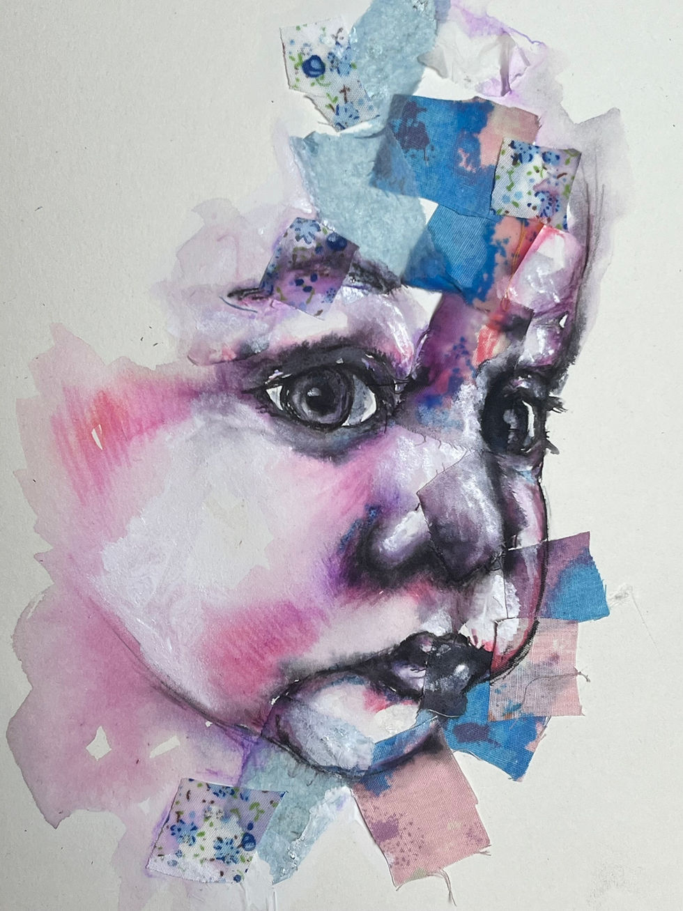 Mixed Media Portrait