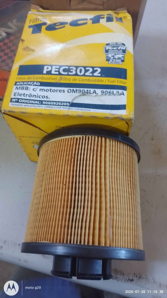 Miniatura: filtro combustível PEC3022 MBB motores om 904LA , 906 L/LA eletrônicos,atego ,ax