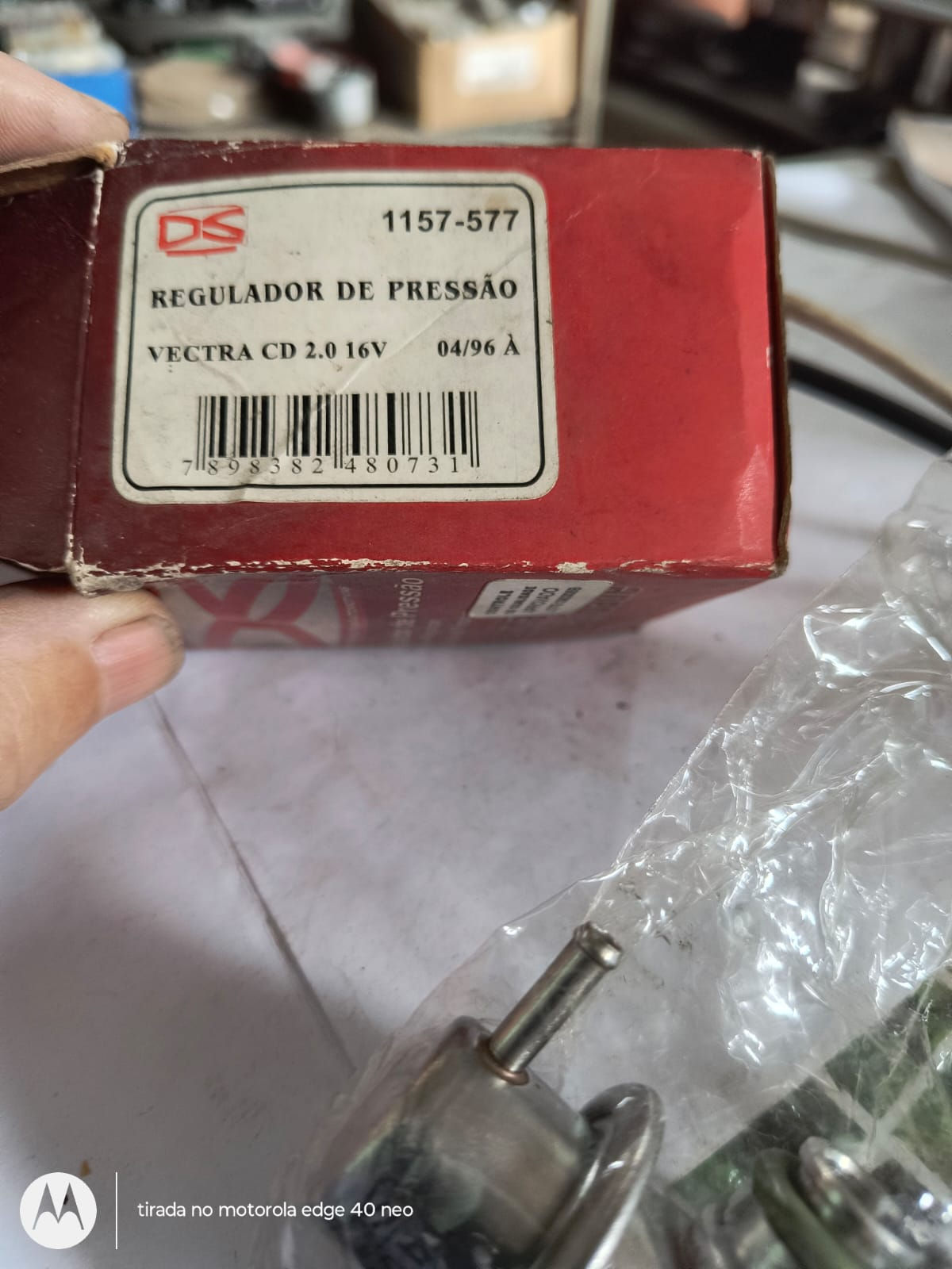 Regulador pressão DS 1157-577 Vectra CD 2.0 16 V 