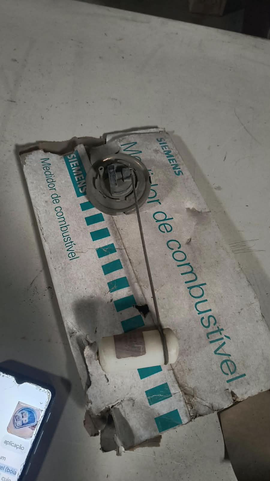 Miniatura: Medidor de combustível com retorno Siemens 307.919.051.1 