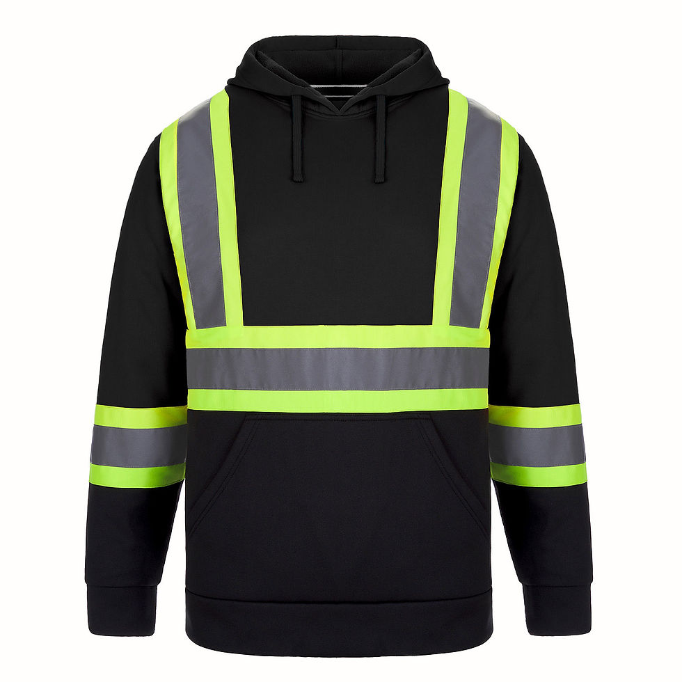 Miniature : Canada Sportwear - Chandail à Capuchon en Polyester à Haute Visibilité - L01375