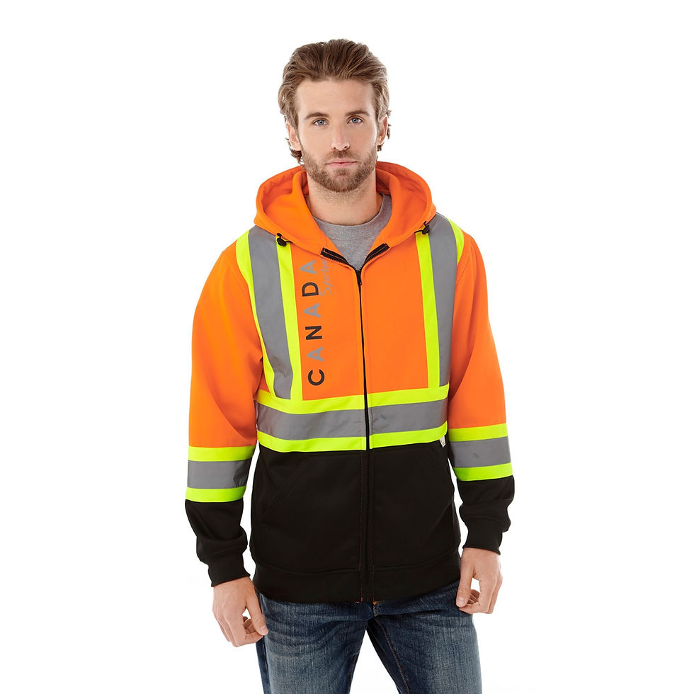Miniature : Canada Sportwear – Chandail A Capuchon Haute-Visibilité - L00682