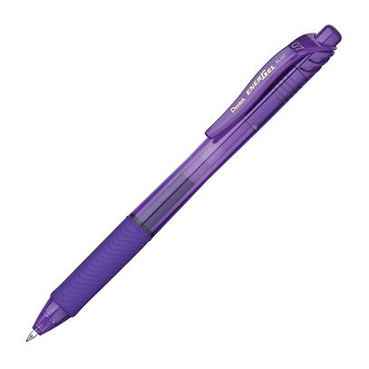 Energel-X Retactable Liquid Gel Pen 0.7mm Violet