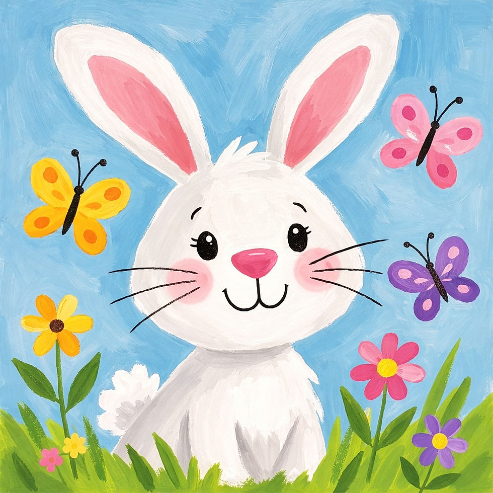 Bunny Paint & Play!   