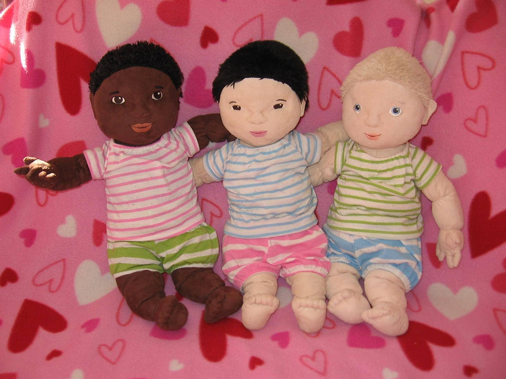 Dolls from Rautpihan Open Daycare