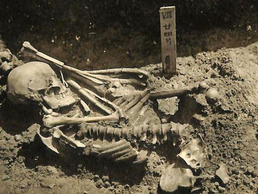 Reconstruyen la muerte de un pescador japonés que fue atacado por un tiburón hace 3.000 años
