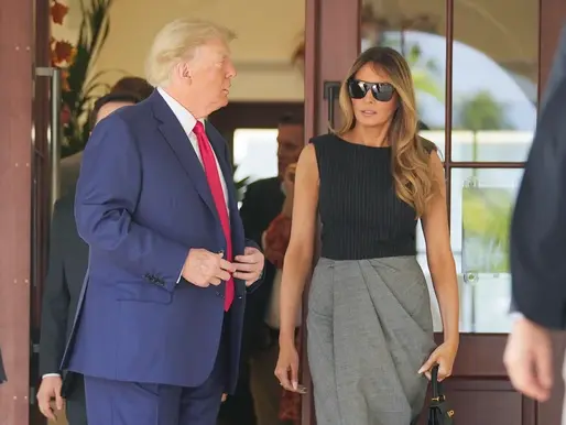 Trump votó en Palm Beach y no dio pistas sobre el anuncio “importante” que hará el 15 de noviembre