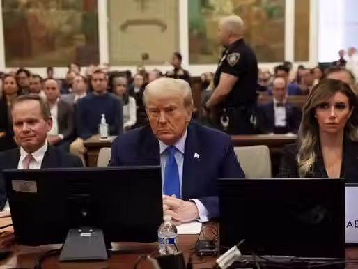 Donald Trump declara en un tribunal de Nueva York por presunto fraude financiero