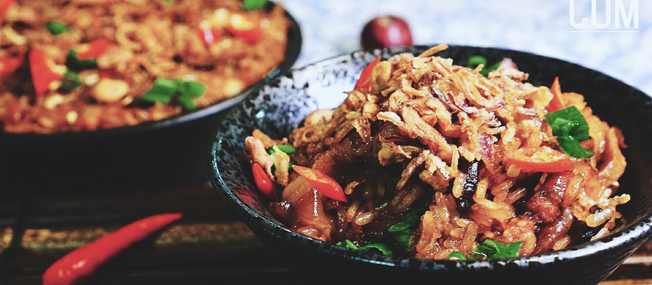 Grandma’s Hokkien Glutinous Rice 阿嬷的古早味福建油饭