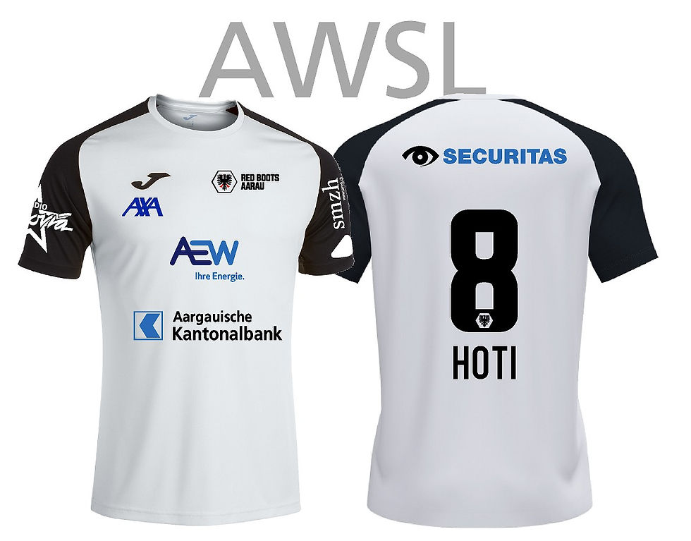 SHIRT AWAY (AXA Women's Super League) mit Nummer und Name