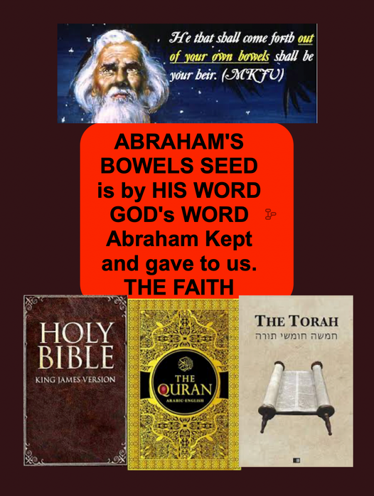ABRAHAMS BOWELS IS HIS WORD, slides 