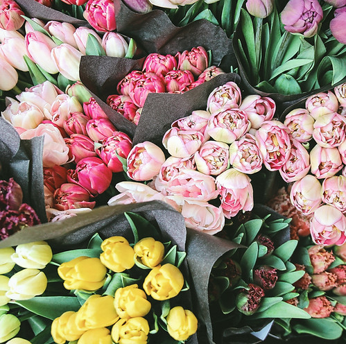 販売のための花