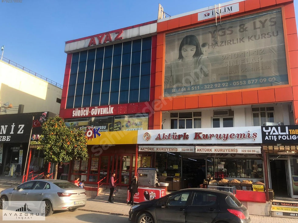 Yüreğir'in en işlek caddesinde kiralık dershane