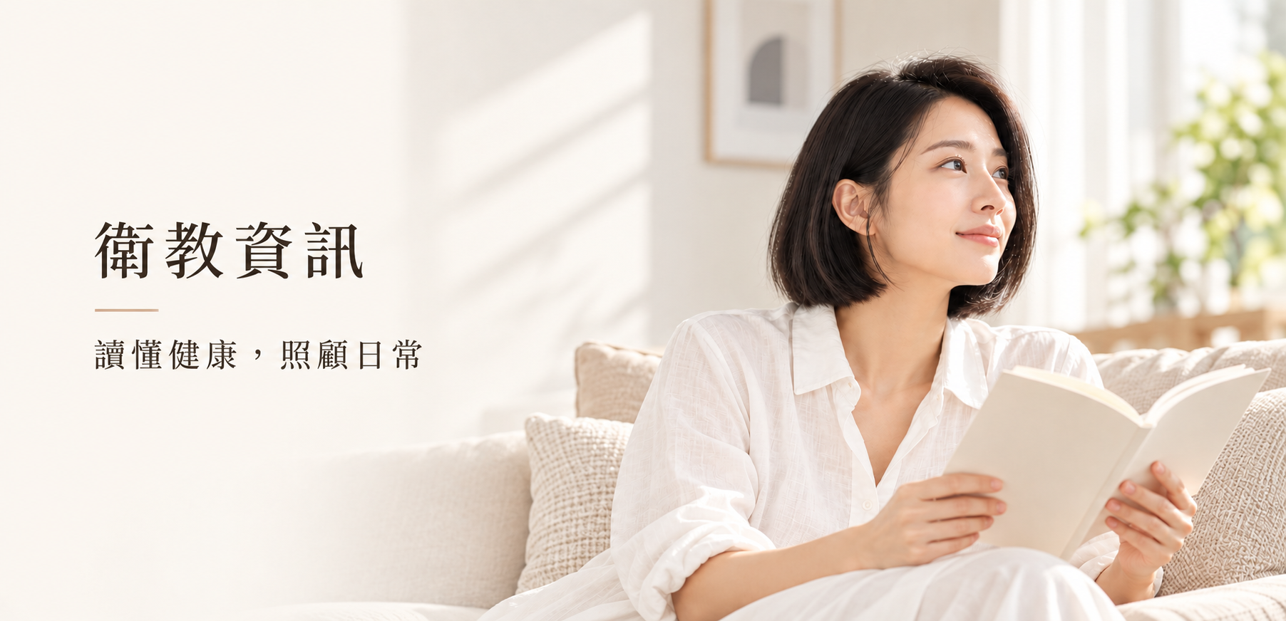 衛教資訊|讀懂健康,照顧日常