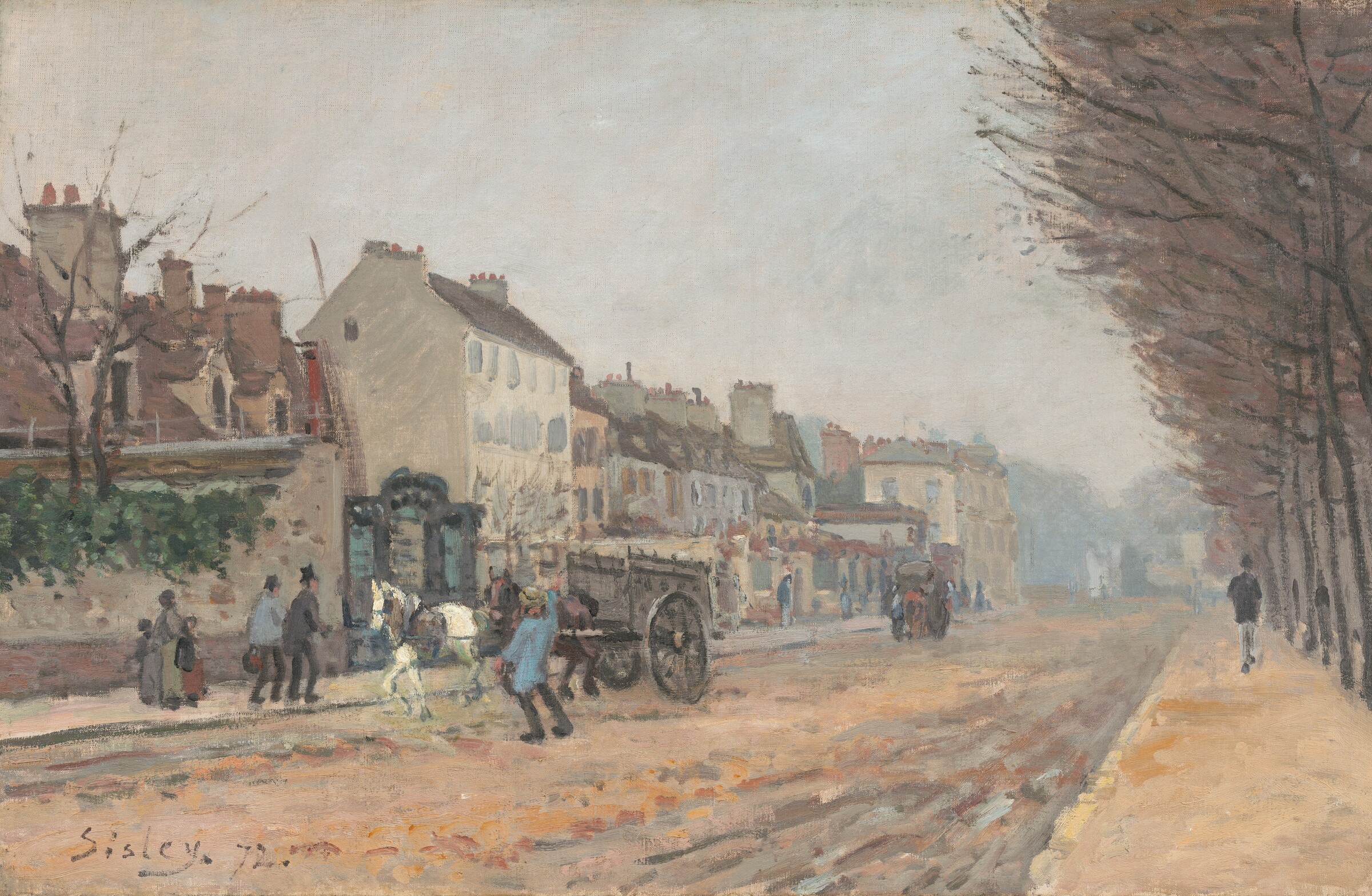 Boulevard Héloïse, Argenteuil — Alfred Sisley