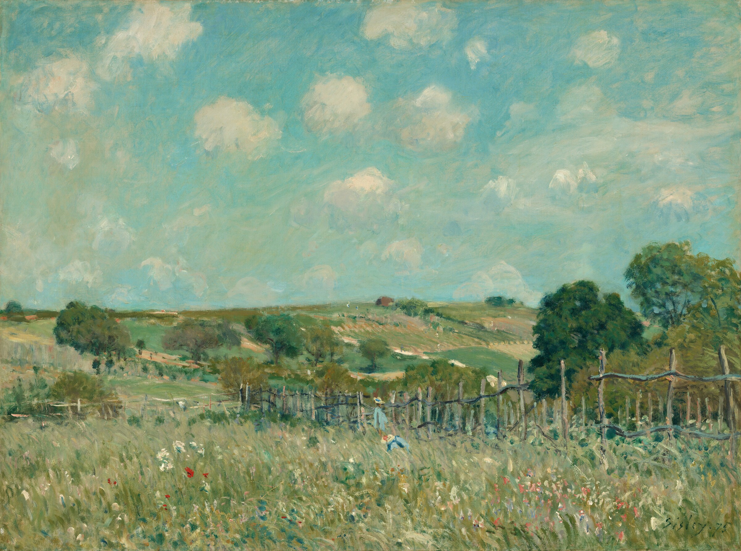 Meadow — Alfred Sisley
