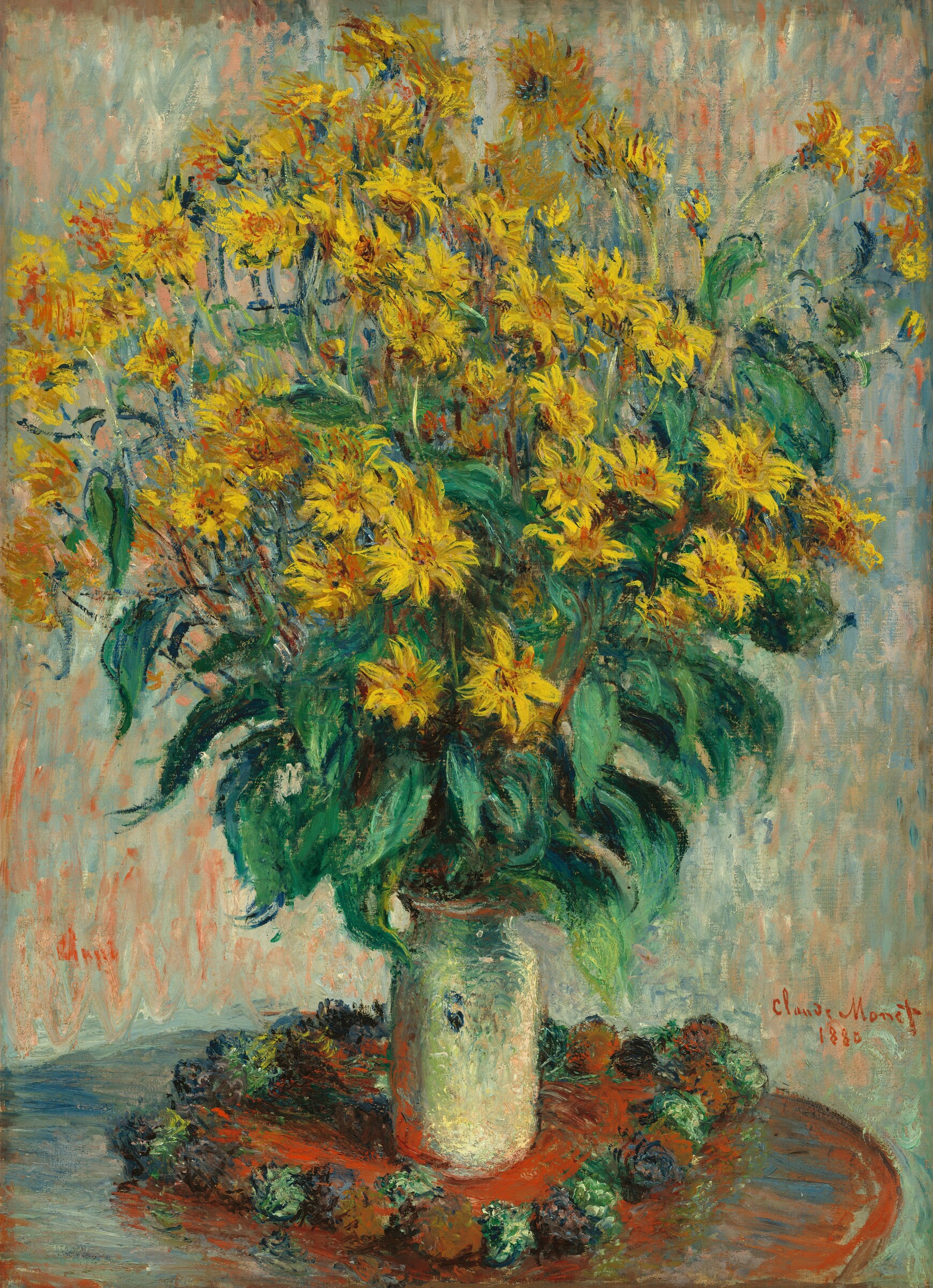 Jerusalem Artichoke Flowers — Claude Monet
