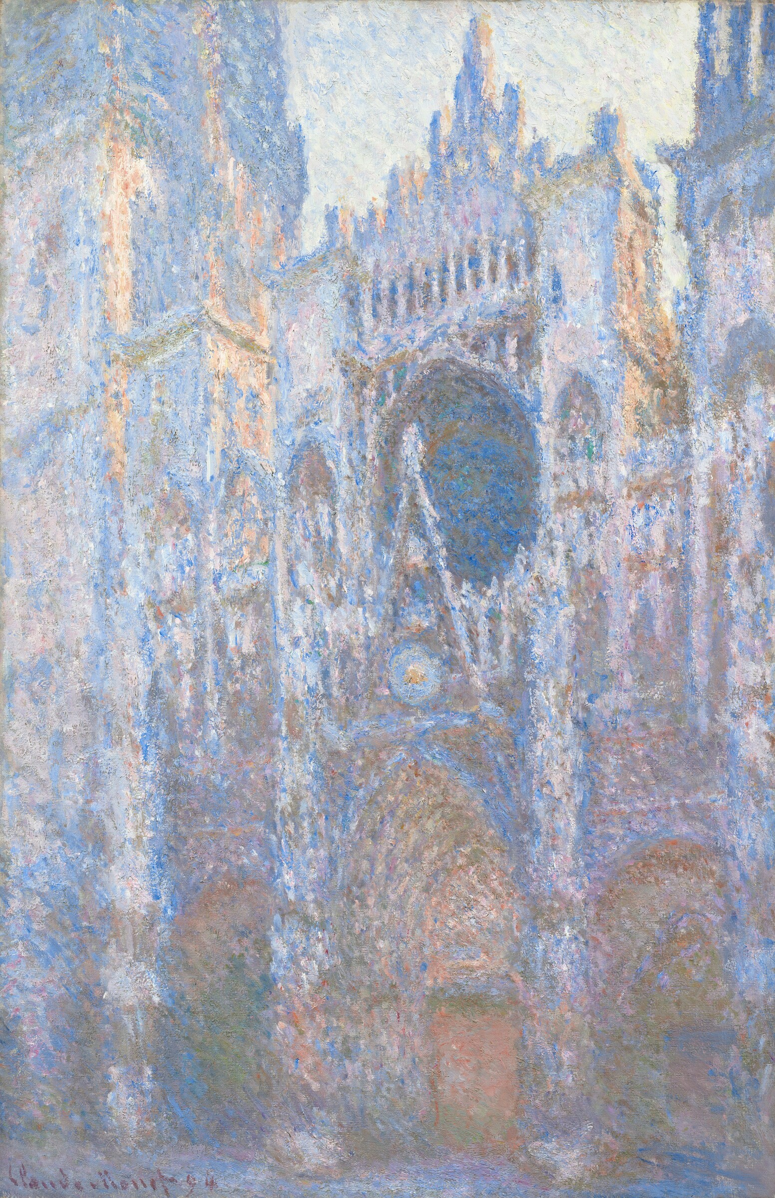 Rouen Cathedral, West Façade — Claude Monet